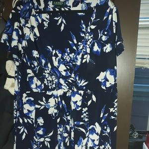 Multi print lauren rl dress